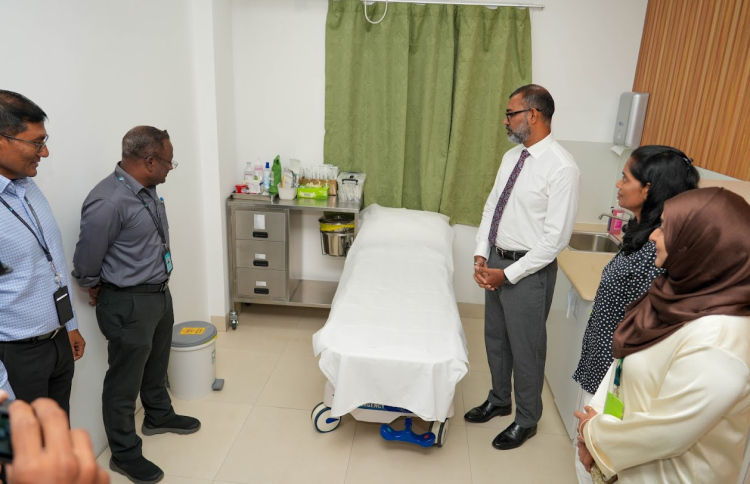 ހުޅުމާލެ ހޮސްޕިޓަލްގައި ވޫންޑް ކެއާ ކްލިނިކް ހުޅުވައިފި