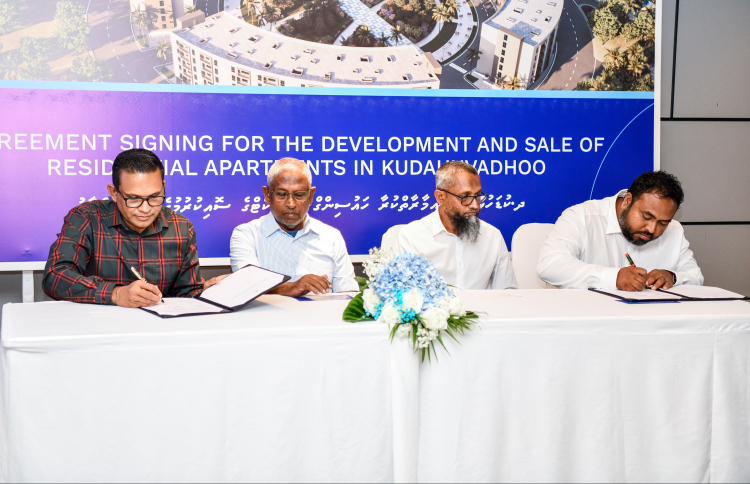 ކުޑަހުވަދޫގައި އަޅާ ފްލެޓްތަކުގެ 50 ޕަސެންޓް ވިކިއްޖެ