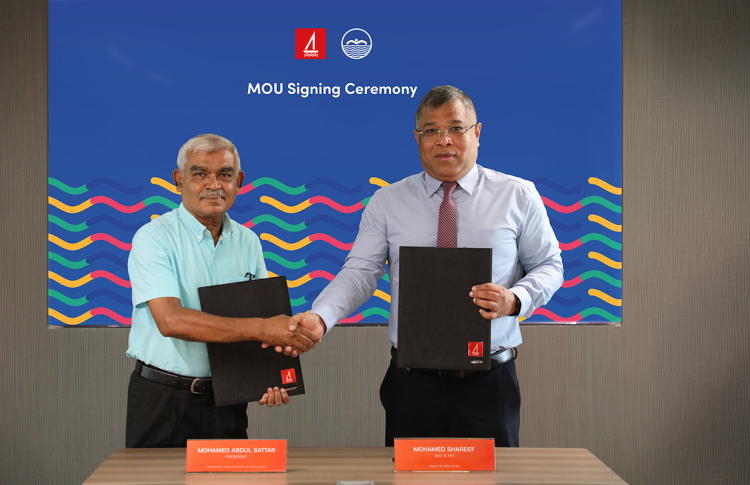 ސްވިމިން އެސޯސިއޭޝަނާ އެކު ޕާޓްނާޝިޕް އާކޮށްފި