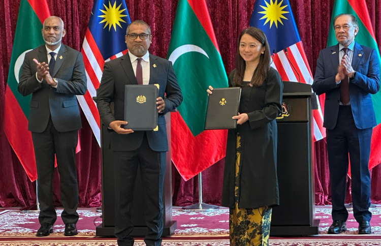 ރާއްޖެ-މެލޭޝިއާއާ ދެމެދު ފަސް އެއްބަސްވުމެއް