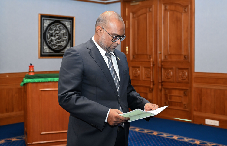 ސީއެސްސީގެ ނައިބު ރައީސަކަށް މުޖުތާޒަށް ރުހުންދީފި