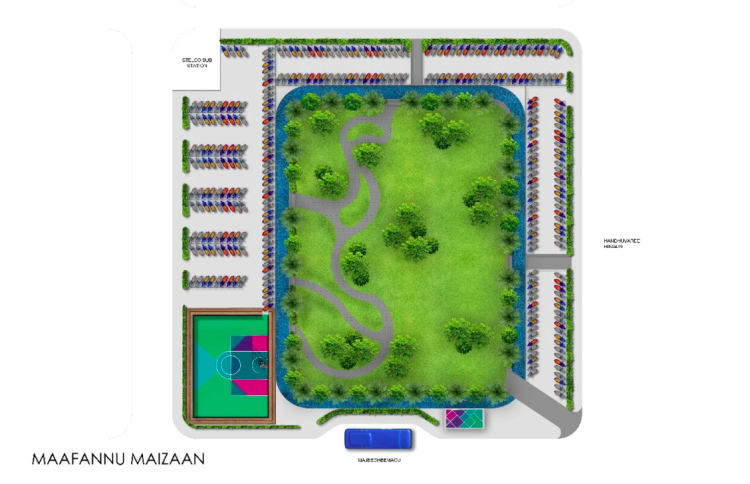 ބާސްކެޓް ކޯޓަކާއެކު "މާފަންނު މައިޒާން" ހަދަނީ
