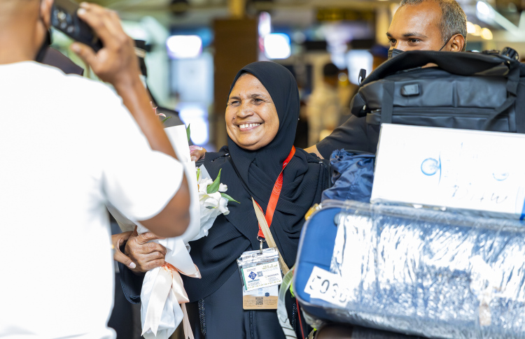 ދިވެހި ހުރިހާ ހައްޖުވެރިން ރާއްޖެ އަތުވެއްޖެ