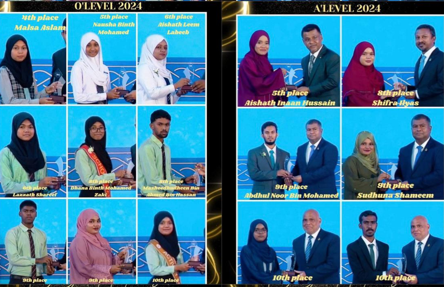 ފޯކައިދޫ ސްކޫލުގެ އޭ ލެވެލް އަދި އޯ ލެވެލްގެ ގަދަ 10 ގައި މިދިޔަ އަހަރު ހިމެނުނު ބައެއް ދަރިވަރުން.