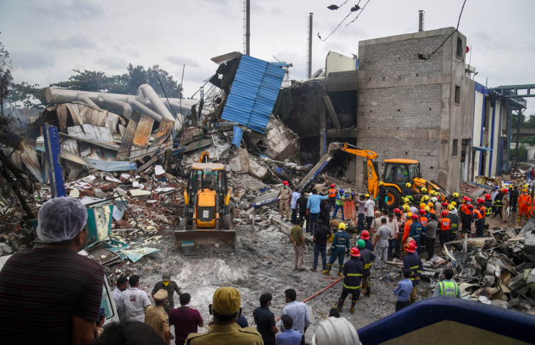 އިންޑިއާގައި ކެމިކަލް ފެކްޓަރީއެއް ގޮވައި 36 މަރު