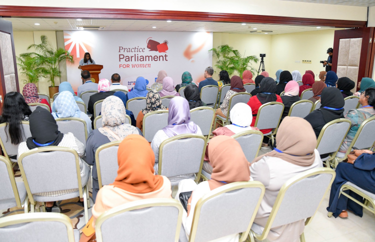 ސިޔާސީ ދާއިރާއަށް އަންހެނުންނަށް ހިތްވަރު ދޭ ކެމްޕެއިން