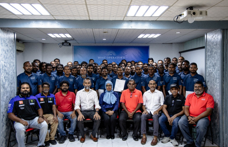 ބޯޓު އޮޕަރޭޓަރުންނަށް ތަމްރީނު ދޭ ޕްރޮގްރާމް ނިމިއްޖެ