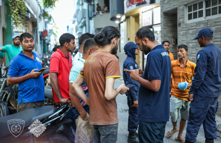 ދިލްބަހާރު މަގުން 31 ބިދޭސީއަކު ހިފަހައްޓައިފި