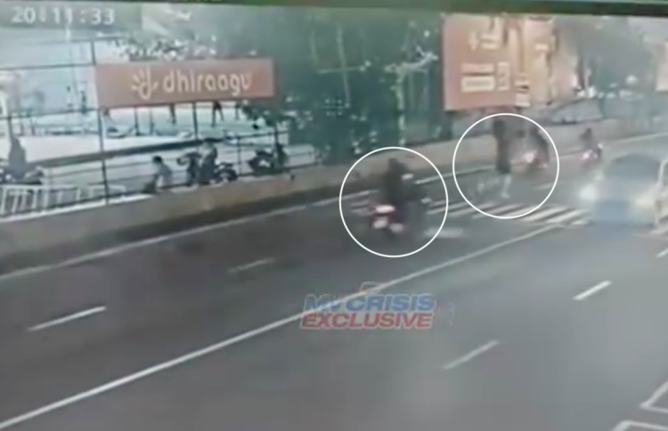 އެކްސިޑެންޓުވީ ދުވަން އުޅުނު މީހަކު މަގު ހުރަސްކުރިތަނާ