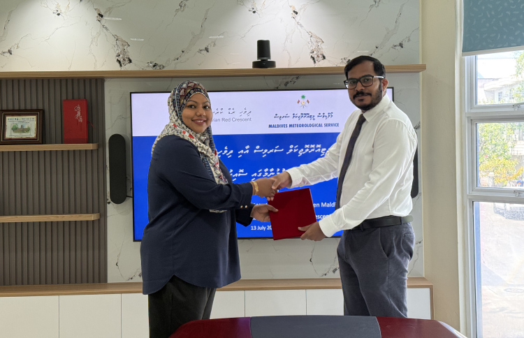 މެޓް އޮފީހުން ރެޑް ކްރެސެންޓާއެކު އެއްބަސްވުމެއް