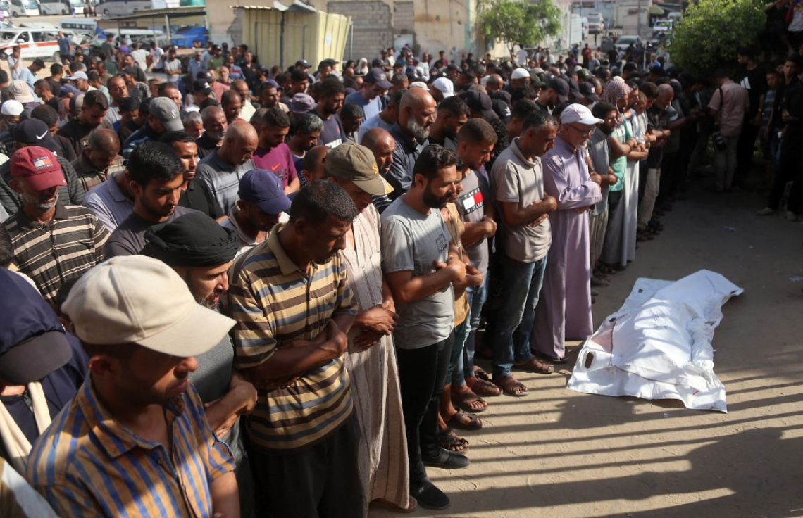 ޣައްޒާގައި ލޭއޮހޮރުވުން ބޮޑު ދުވަހެއް، 57 މަރު