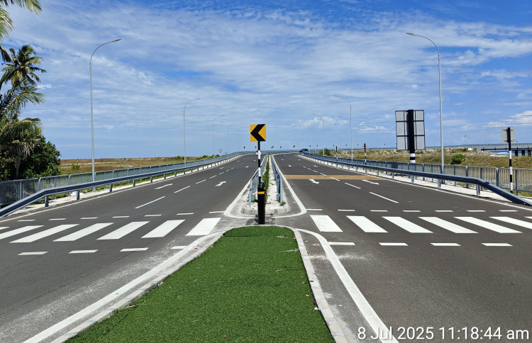 އައްޑޫގެ މަގުތައް ކުރިއެރުމުގެ ރާސްތާއަކަށް ބަދަލުކޮށްފި