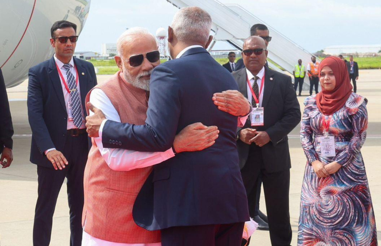 މަރުހަބާ ވިދާޅުވާން ވަޑައިގަތުމުން އުފާކުރަން: މޯދީ