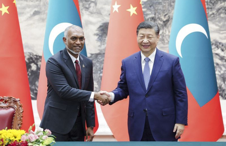 ޗައިނާއާ އެކު ކުރާ މަސައްކަތްތައް އިތުރު ހަލުވިވެއްޖެ