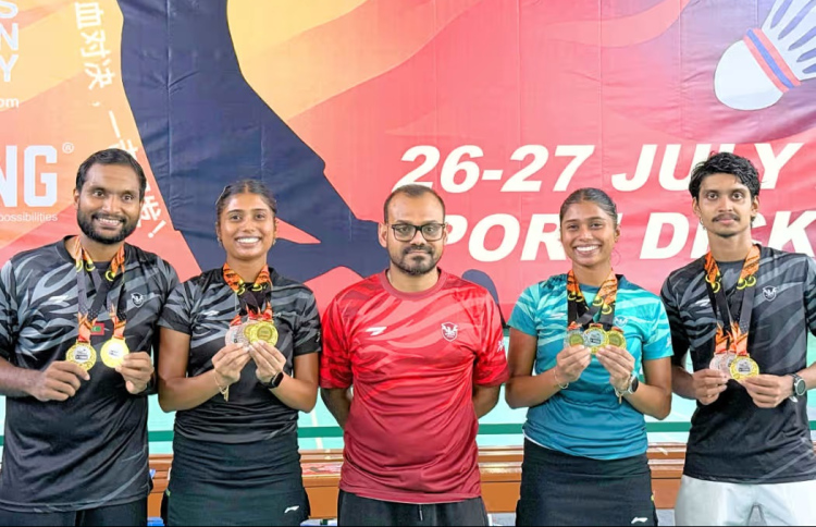 ޑަބަލްސްގެ ތިން އިވެންޓުން ރިވައިވަލް އަށް ރަން މެޑަލް