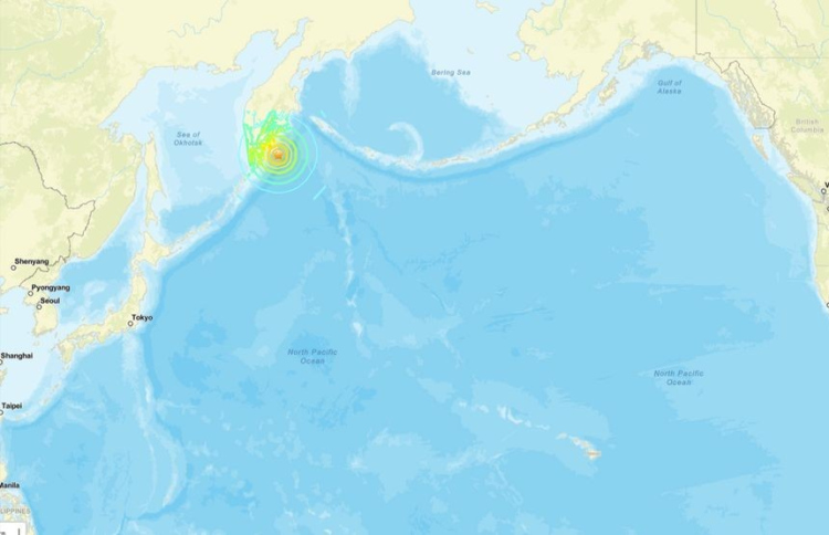ރަޝިޔާ ކައިރިން އައި ބިންހެލުމަކަށް ފަހު ސުނާމީ އެލާޓް
