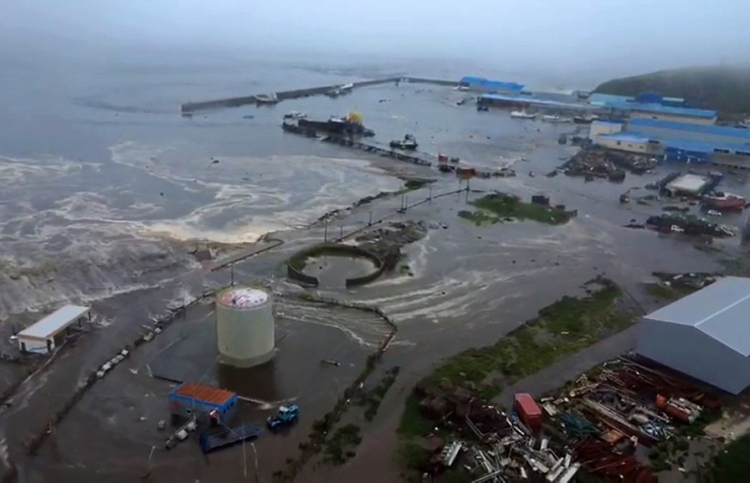 ސުނާމީގެ ނުރައްކާ އިންޑިއާ ކަނޑަކަށް ނެތް