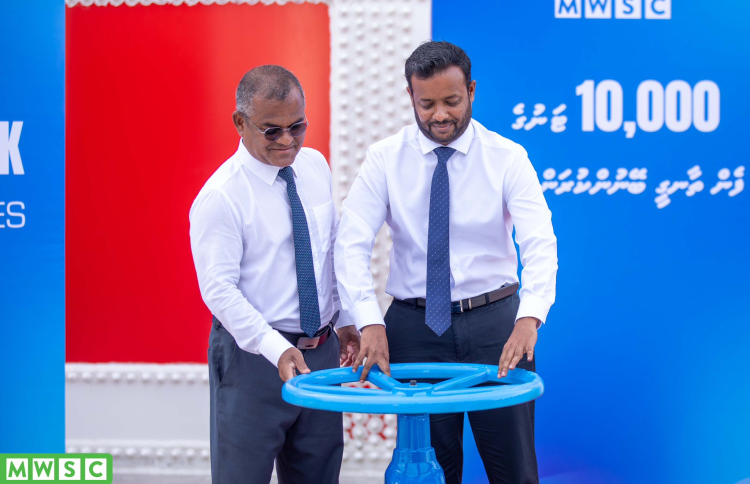 10ހާސް ޓަނުގެ ފެން ރައްކާކުރެވޭ ތާނގީ ނިންމައިފި