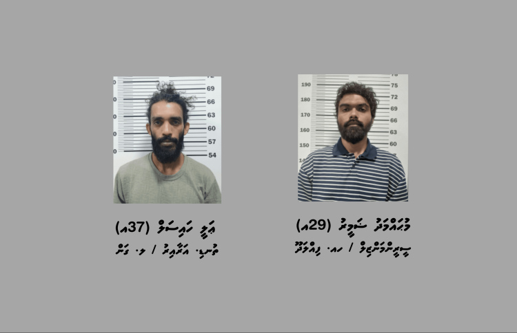 ބްލެކްމެއިލް ކުރުމުގައި އުޅޭ ދެ މީހަކު ހައްޔަރުކޮށްފި