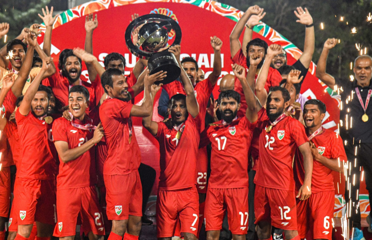 ސައުތު އޭޝިއަން ސުޕަ ކަޕްގެ ތަށި ރާއްޖެއަށް