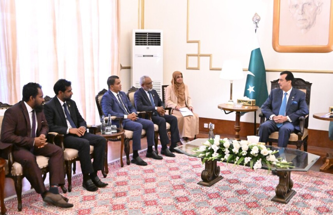 މަޖިލިސް ރައީސް ޕާކިސްތާނު މަތިގޭ ޗެއާމަން އަރިހަށް