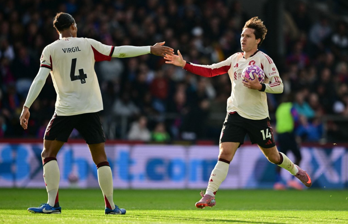 ކިއޭސާ (ކ) ލިވަޕޫލަށް ގޯލު ޖަހައިދިނުމަށް ފަހު.-- ފޮޓޯ: އޭއެފްޕީ