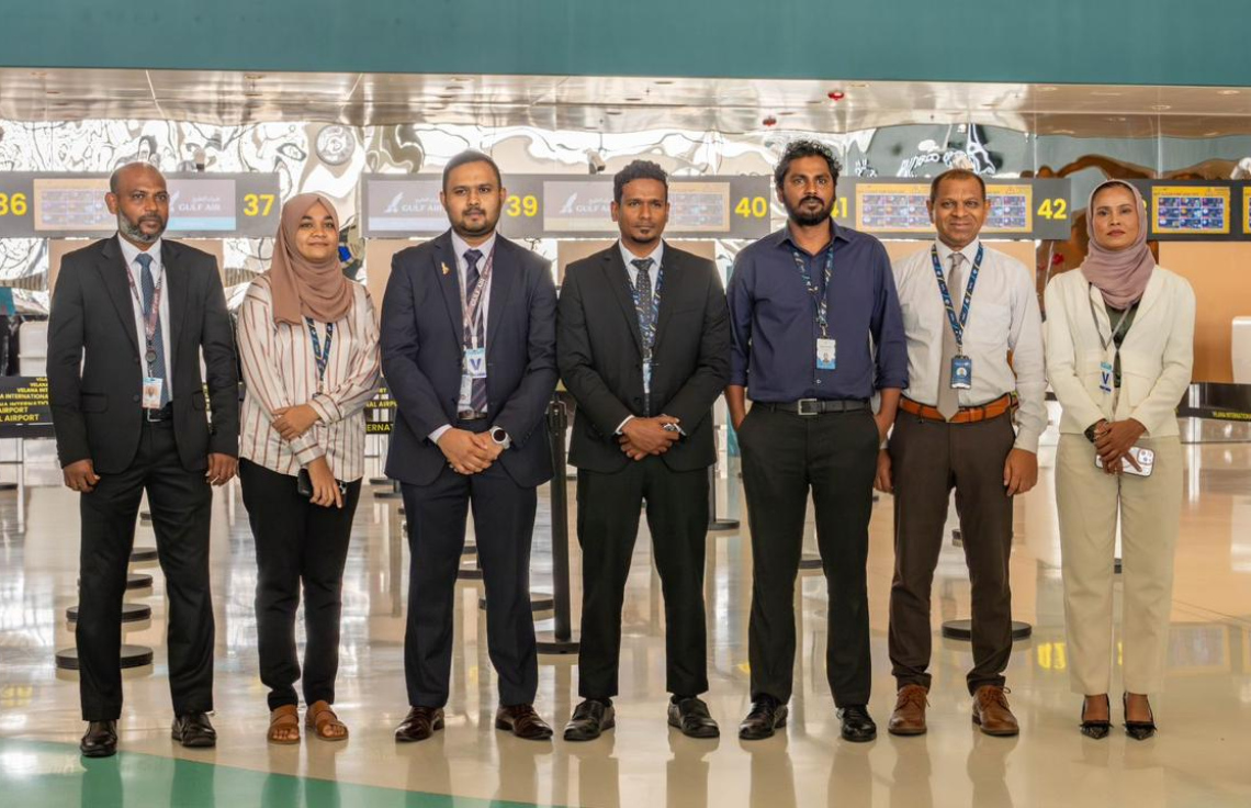 ގަލްފް އެއާއިން ވީއައިއޭގެ އާ ޓާމިނަލް ބޭނުންކުރަން ފެށުން. ފޮޓޯ: އެމްއޭސީއެލް