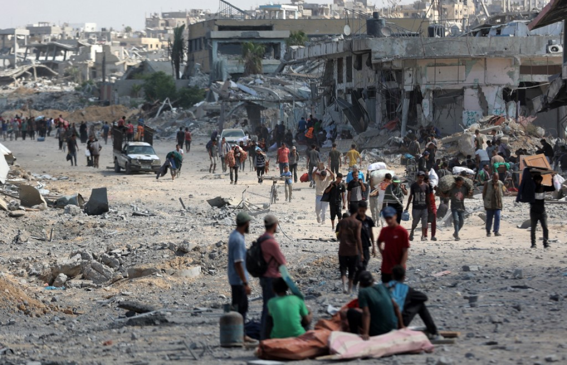 Israel sifain Gaza in nufaibaane kamah bunefi