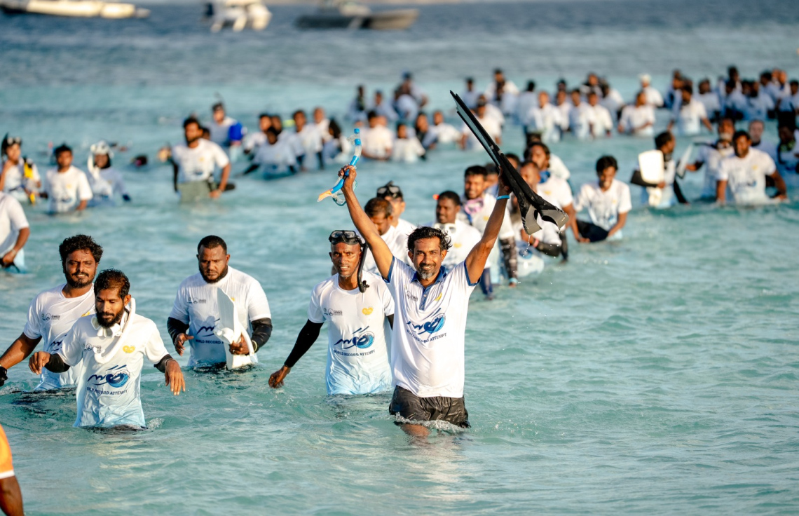 ފީނުމުގެ ދުނިޔޭގެ ރެކޯޑެއް ރާއްޖޭން ގާއިމުކޮށްފި