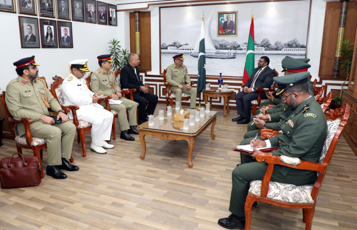 Joint chiefs of staff committee ge chairman Raajjey gai