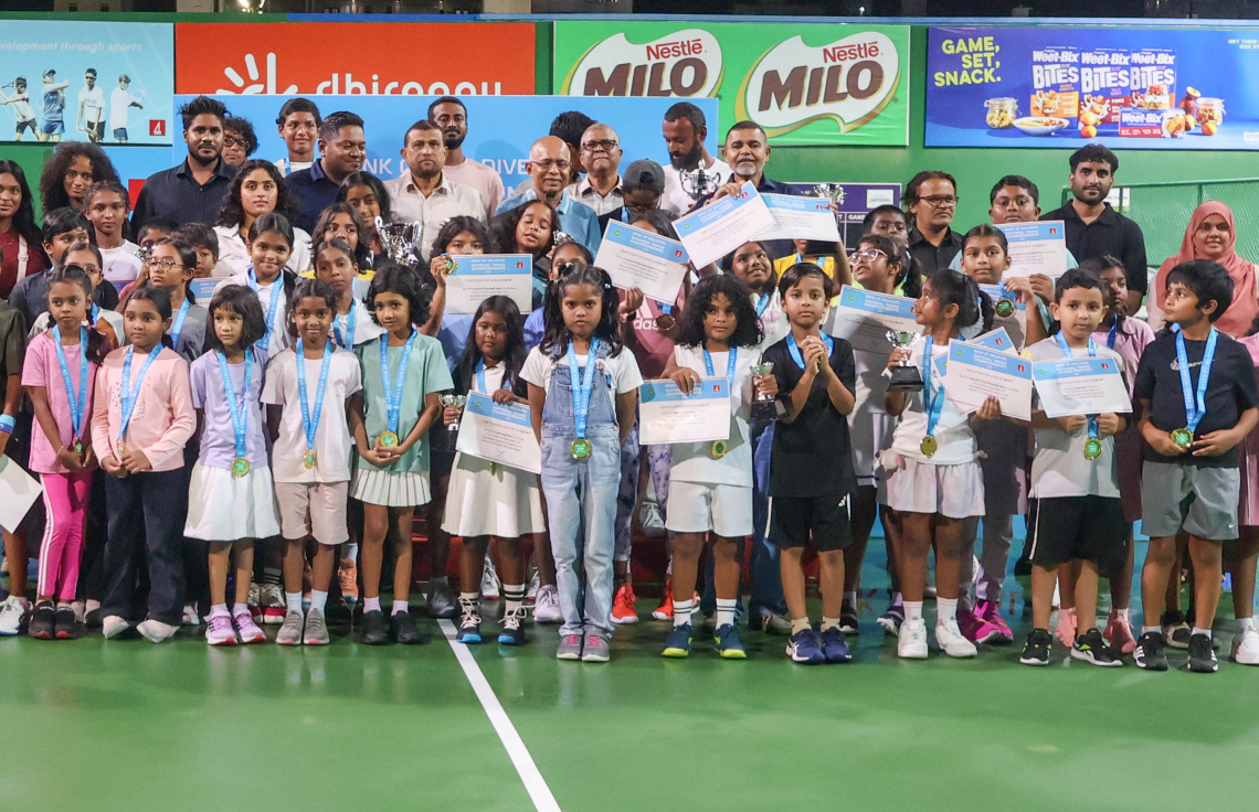 ނޭޝަނަލް ޓެނިސް ޗެމްޕިއަންޝިޕް ނިންމާލައިފި