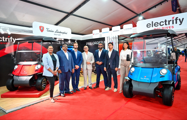 ޓޮނީނޯ ލެމްބޯގިނީ އިލެކްޓްރިކް ގޮލްފް ކާޓް ރާއްޖެއަަށް