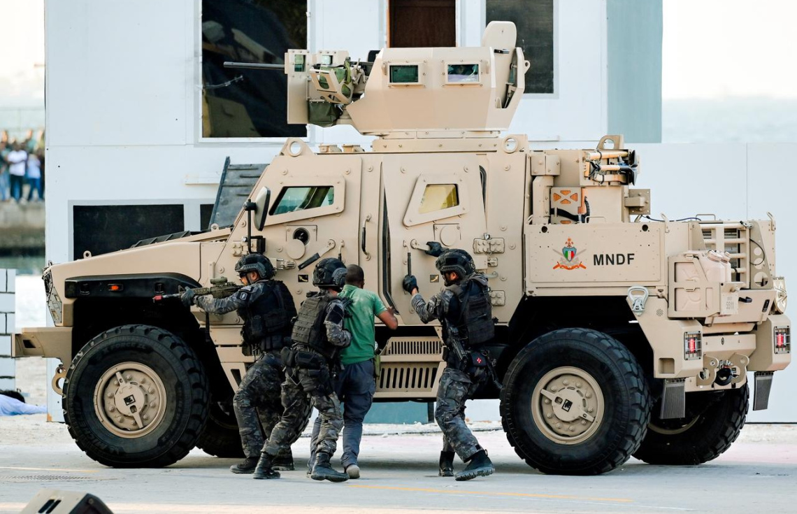 Dhivehi askariyyaa ah genai fahuge ulhandhuthakaa eku, dhakkaalee gaabil kan, haluvi 'reaction'