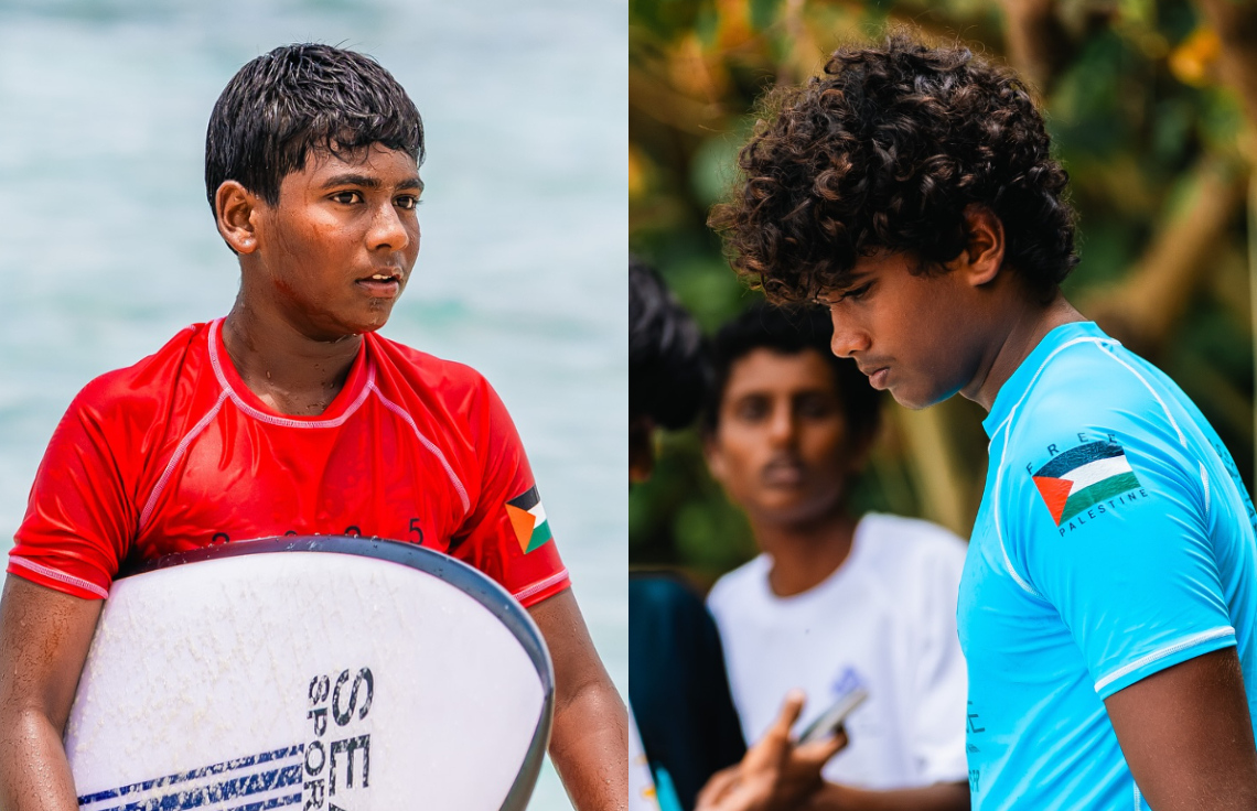 ކަޔާން އަރީފް (ކ)، ޔަސީން (ވ).--- ފޮޓޯ: އެމްއެސްއޭ / ސިޑިބަރި