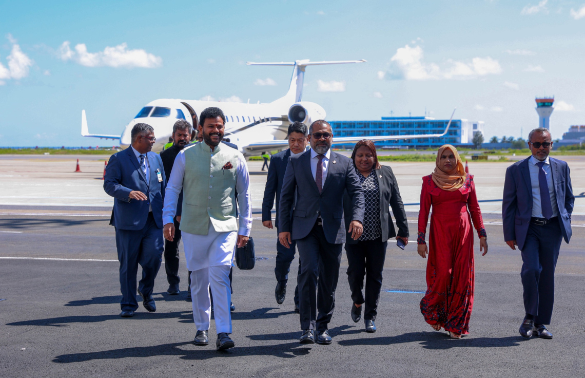 ހަނިމާދޫ އެއާޕޯޓް ހުޅުވަން މޯދީގެ ހާއްސަ މަންދޫބެއް