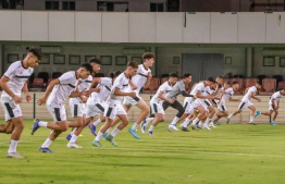 ޓްރޭނިން ކޭމްޕަށް ފަލަސްތީނުގެ ޓީމު މާދަމާ ރާއްޖެއަށް