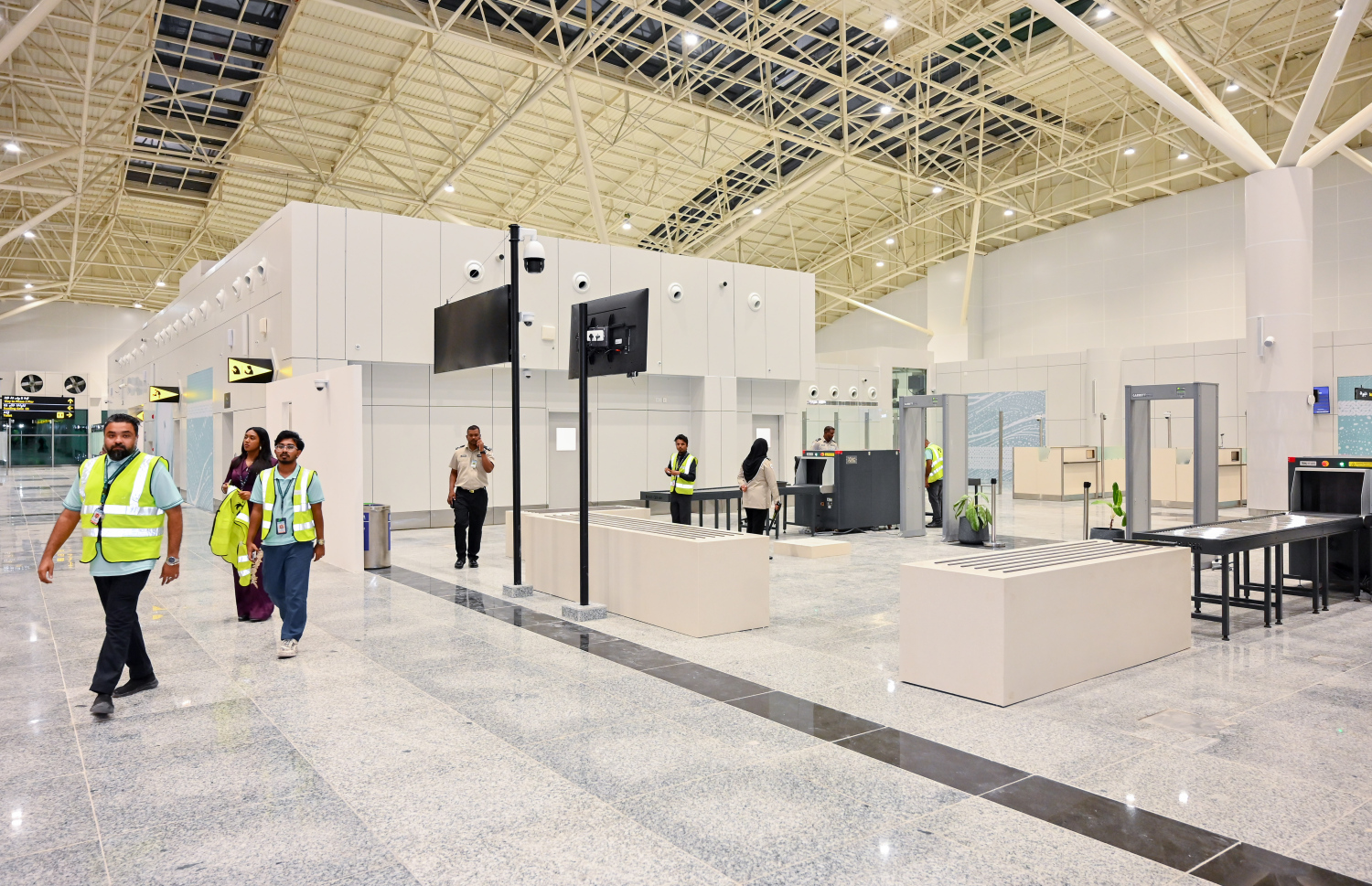 ހަނިމާދޫ އިންޓަނޭޝަނަލް އެއާޕޯޓް: ހަނިމާދޫ އެއާޕޯޓް ހަދަންވީ ސަރަހައްދީ އެއާލައިނެއްގެ ހަބަކަށް ކަމަށް ނަޝީދު ވިދާޅުވި - ފޮޓޯ: ނިޝާން އަލީ / މިހާރު