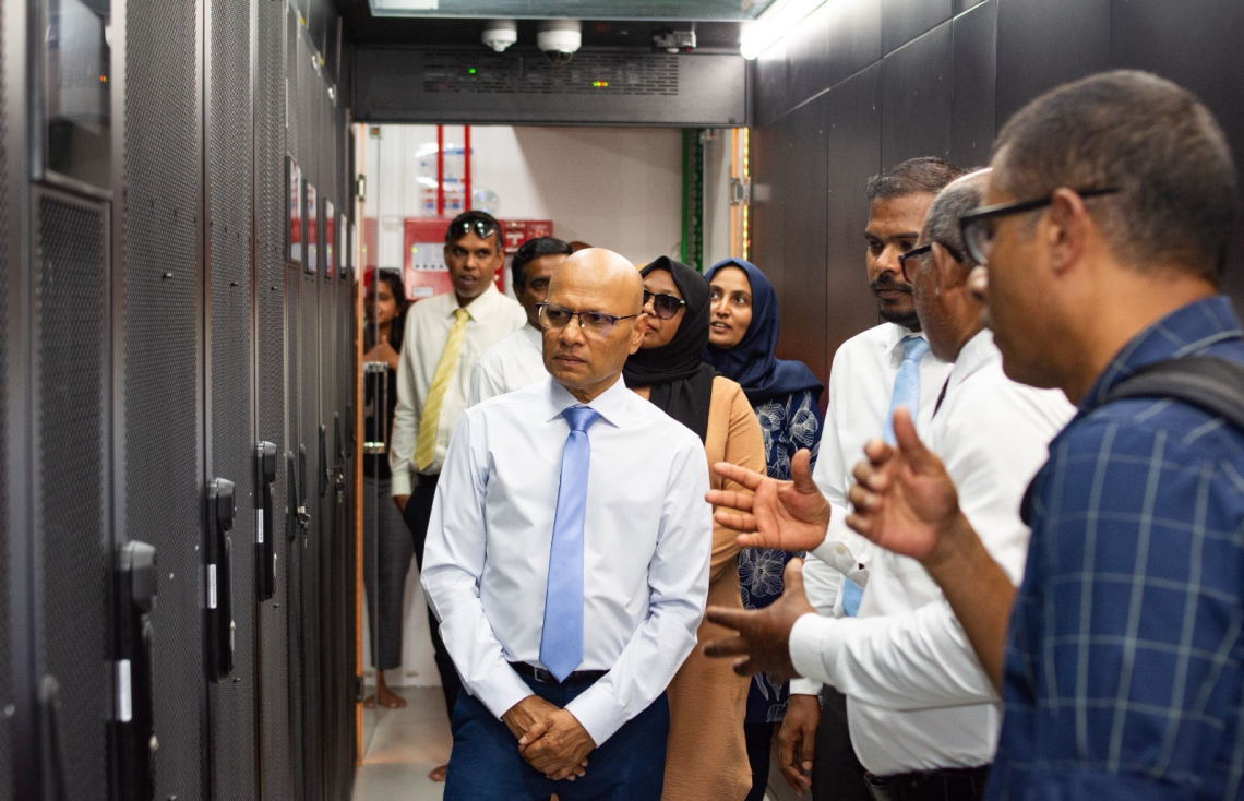 ދިރާގުގެ ތިން ވަނަ ޑޭޓާ ސެންޓަރު ނ. ވެލިދޫގައި