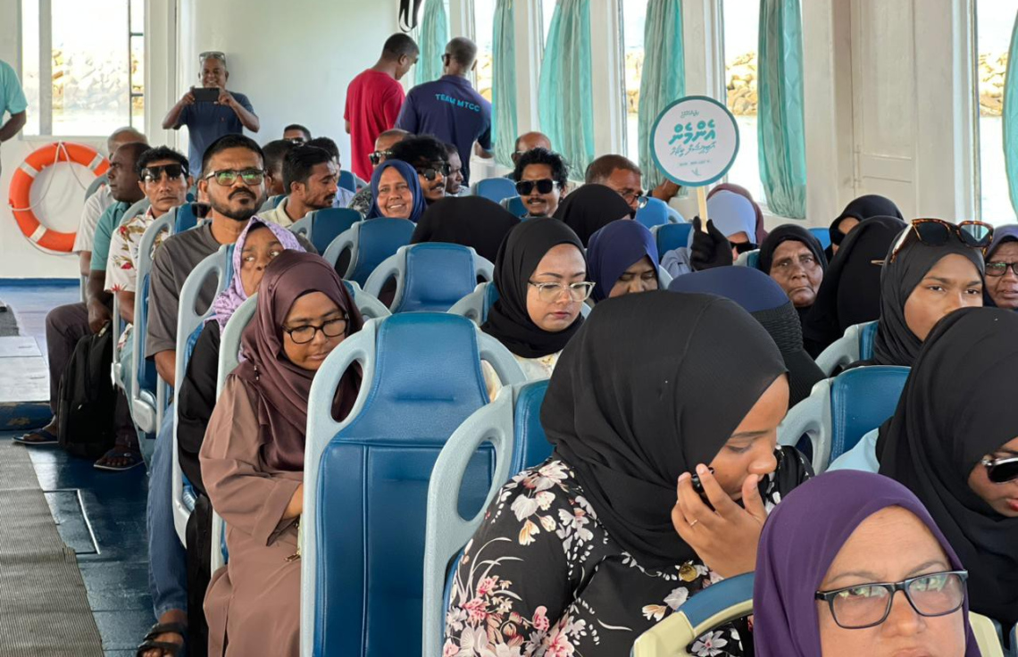 PNC Jalsaa ah rahrashun gina bayaku Male' aran fashaifi