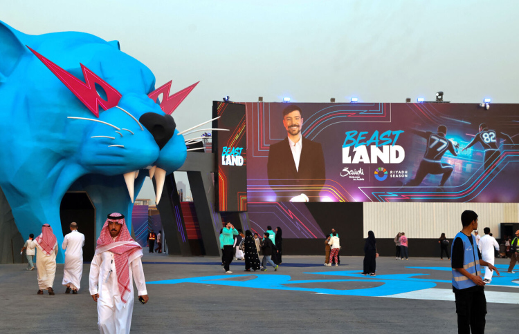 ސައުދީގައި މިސްޓަ ބީސްޓްގެ ތީމް ޕާކެއް ހުޅުވައިފި