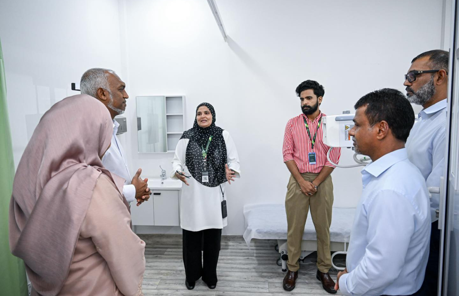 މާލޭގައި ގާއިމްކުރި އާބަން ޕްރައިމަރީ ހެލްތުކެއާ ސެންޓަރު ރައީސް ބައްލަވާލައްވަނީ --- ފޮޓޯ/ރައީސް އޮފީސް