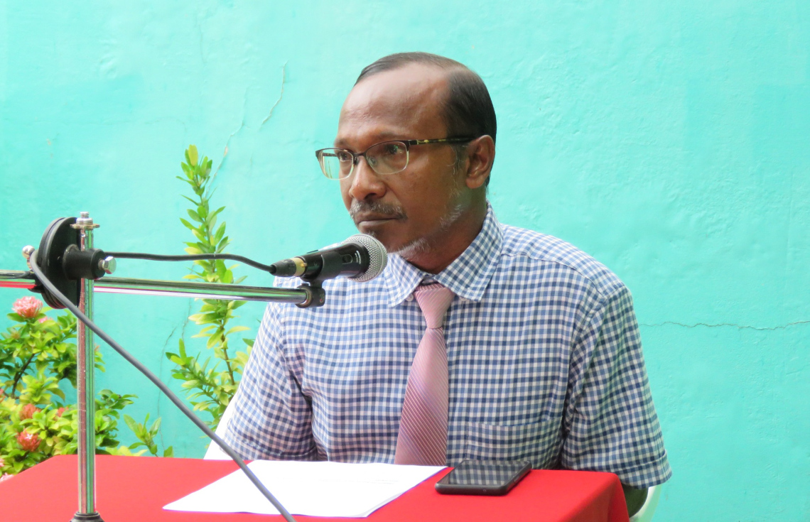 ސްކޫލްގެ ރަސްމިއްޔާތެއްގައި ޔޫސުފް ވާހަކަ ދައްކަވަނީ