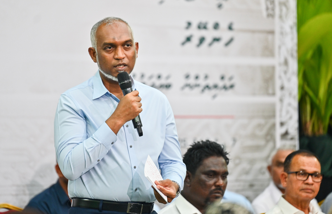 ކޮރަޕްޝަނަށް މި ސަރުކާރުން ޖާގައެއް ނުދޭނަން: ރައީސް