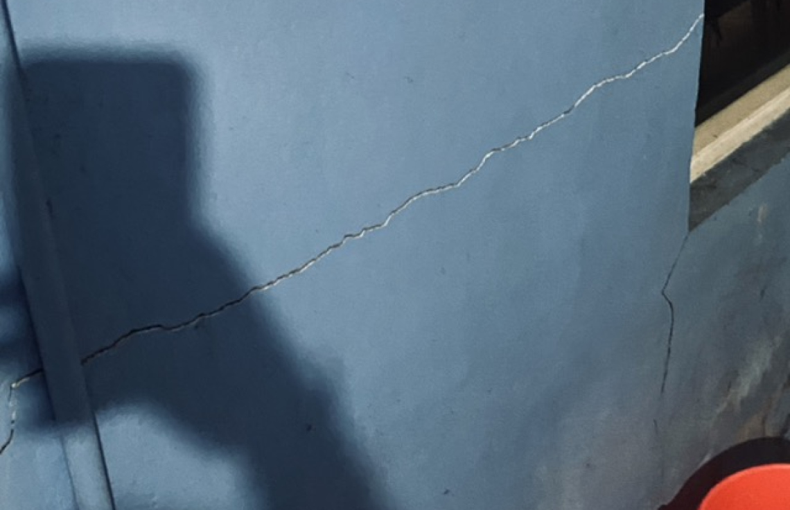 ފެހިއައްސޭރި އަށް ލިބިފައިވާ ބައެއް ގެއްލުންތައް.--- ފޮޓޯ:އާރުސީސީ