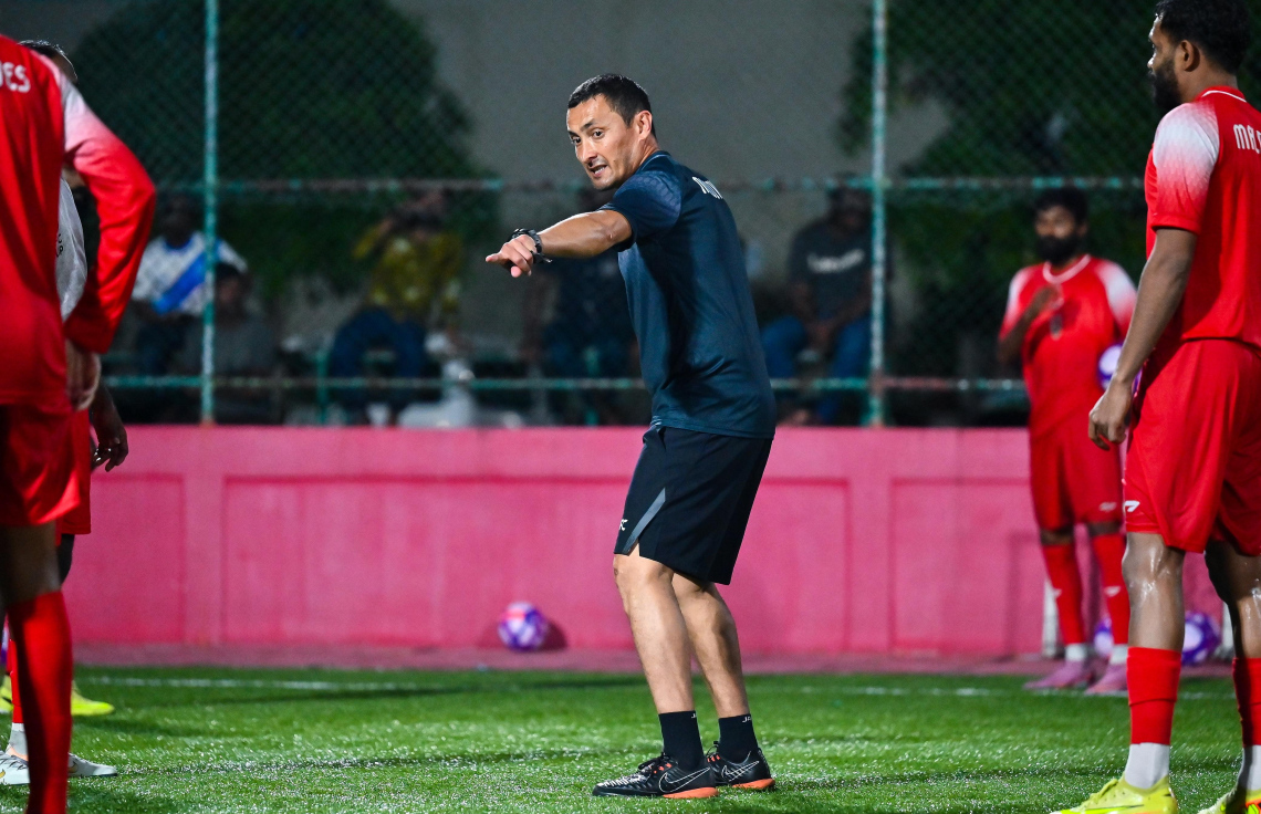 Gaumee coach Zakirov ge kanboduvumakee Raajje gai futsal league eh nethun