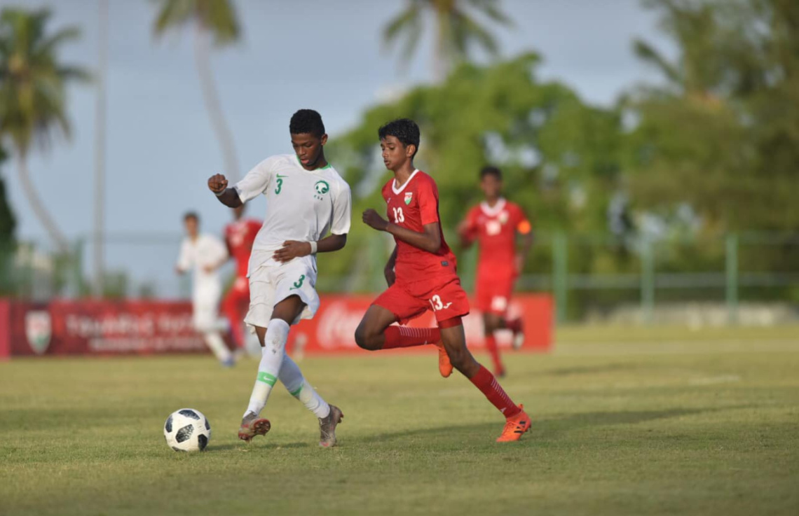 2019 ގައި ރާއްޖޭގައި ބޭއްވި ޔޫއެފާ އެސިސްޓް 16 އަހަރުންދަށުގެ މުބާރާތުގެތެރެއިން:  --- ފައިލް ފޮޓޯ: އެފްއޭއެމް