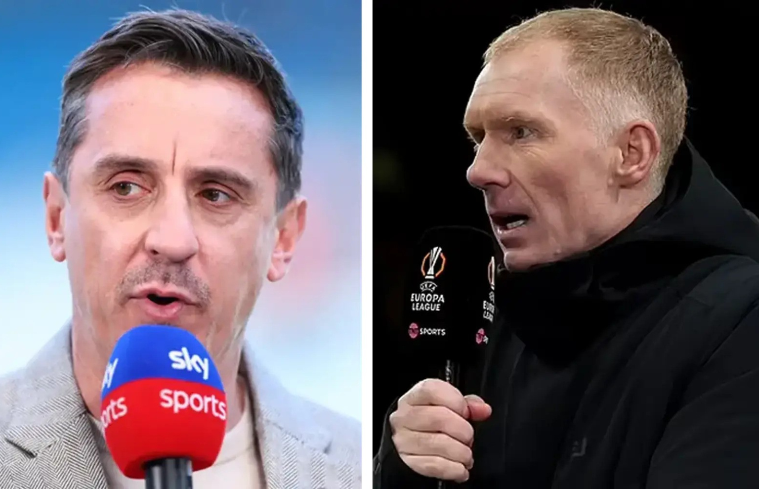 ޔުނަިއޓެޑްގެ ކުރީގެ ދެ ކުޅުންތެރިން ކަމަށްވާ ރޮއީ ކީން އާއި ގެރީ ނެވީލް: އެ ދެ ކުޅުންތެރިން ވެސް މަސައްކަތް ކުރަނީ ޕަންޑިޓުންގެ ގޮތުގައި