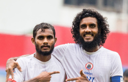 އޮޑީގެ ވައިސް ކެޕްޓަން އިއްބެ އާއި މިއަދުގެ މެޗުގައި ލަނޑު ޖެހި އައިހަމް --- ފޮޓޯ: އޮޑި