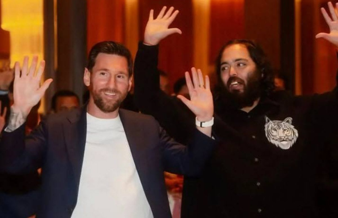 Ambani ge dharifulhu Messi ah dhinee million dollar ge gadi eh