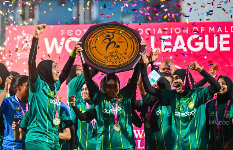 އަންހެން ލީގުގެ ޗެމްޕިއަން މާޒިޔާއިން ހޯދައިފި!